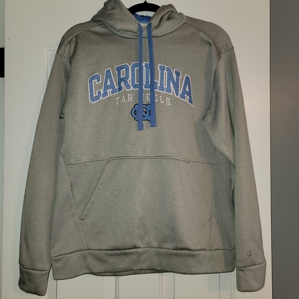 Champion Gray Hoodie - Carolina Tar Heels